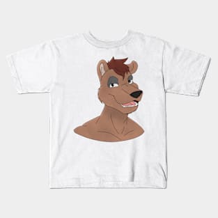 Anthro animal face Kids T-Shirt